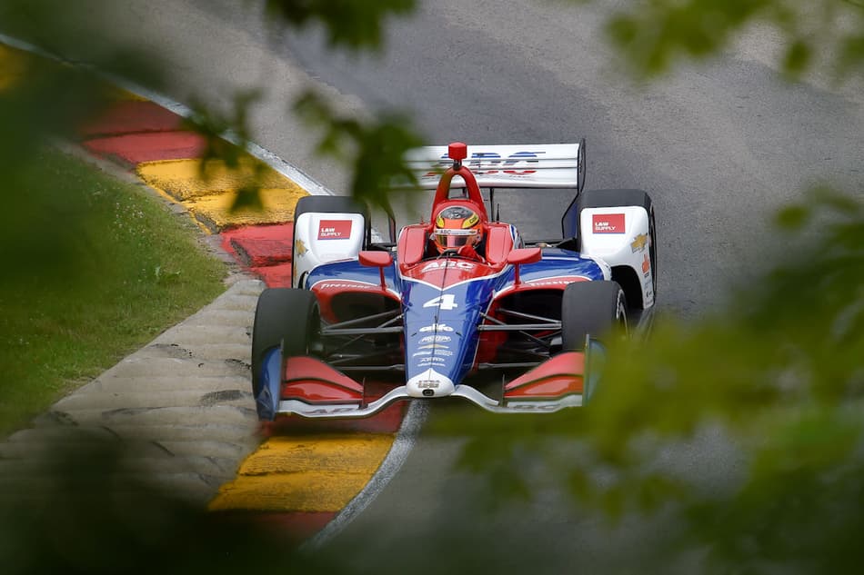 Matheus Leist conquista top10 no primeiro treino livre da Indy em Road America