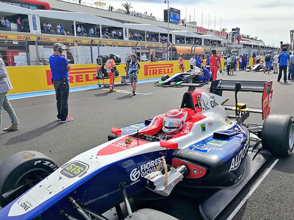 Pedro Piquet é o primeiro brasileiro na história a subir ao pódio em uma corrida da GP3