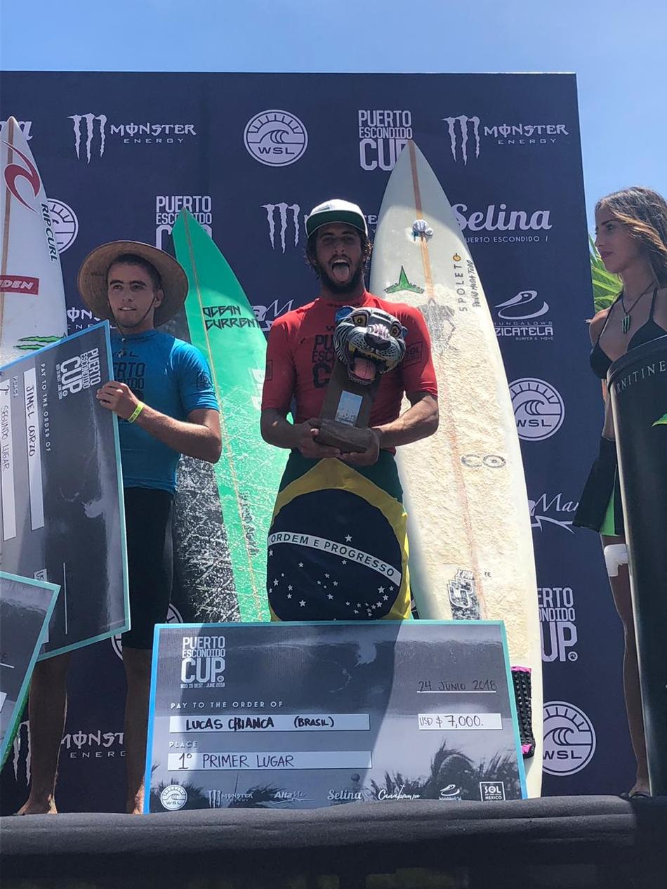 Surfe: Lucas Chumbo fatura etapa no México e é campeão mundial de ondas grandes