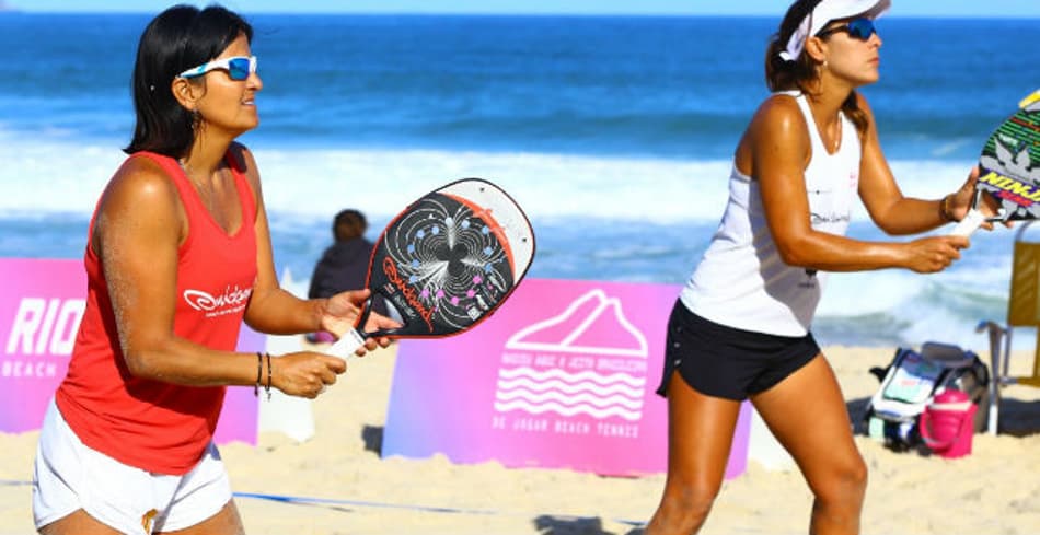 Melhores do país disputam 2ª etapa do Rio Beach Tennis Tour na praia de São Conrado