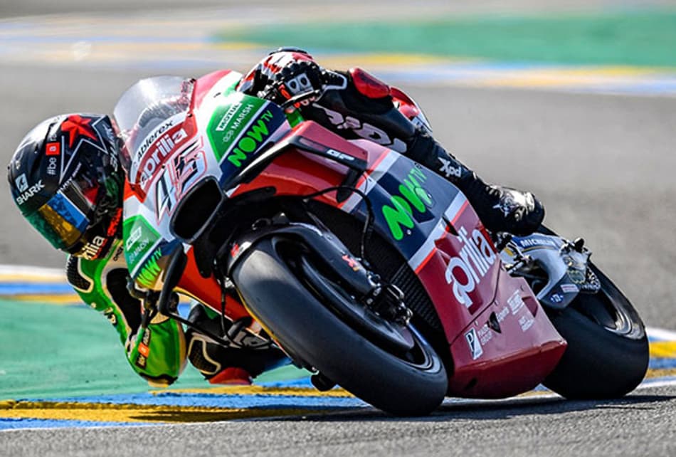 “Uma porcaria”; disse Redding sobre sua Aprilia
