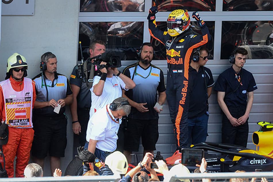 F1: Max Verstappen descreve sua vitória na Áustria como “fantástica”