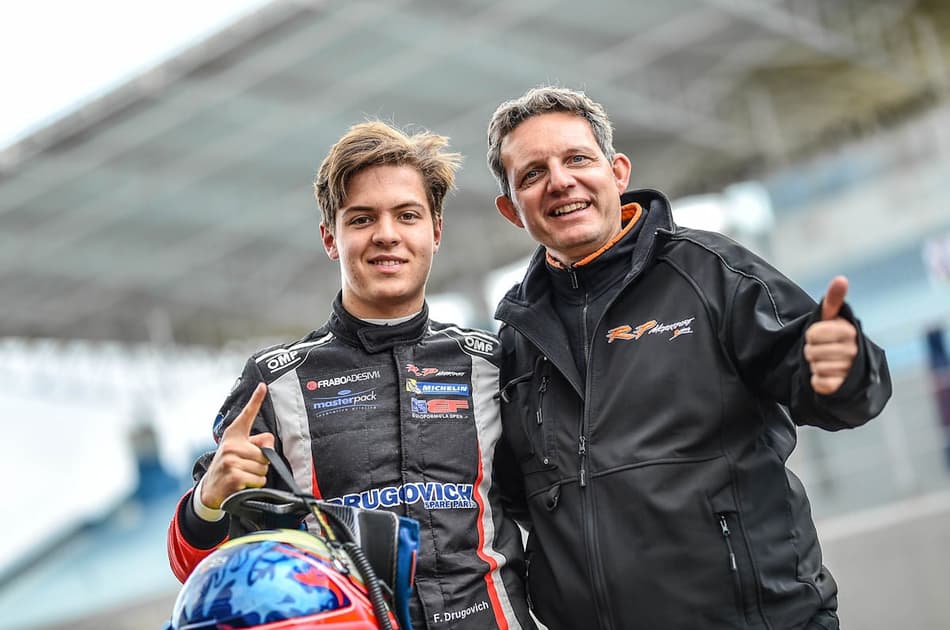 Felipe Drugovich lidera testes privados do Euroformula F3 Open na Hungria