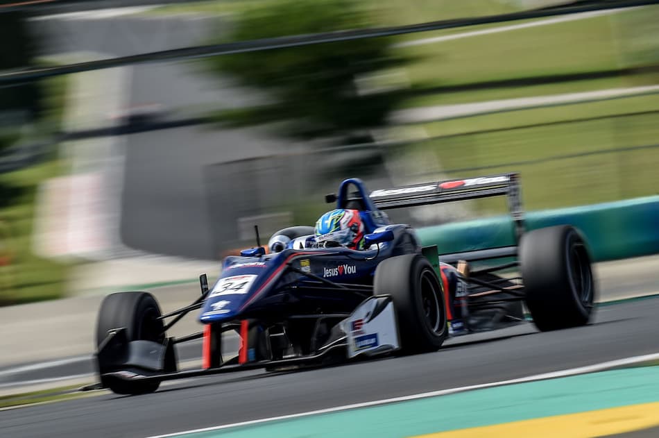 Matheus Iorio volta a somar pontos na segunda corrida da Euroformula F3 Open em Hungaroring
