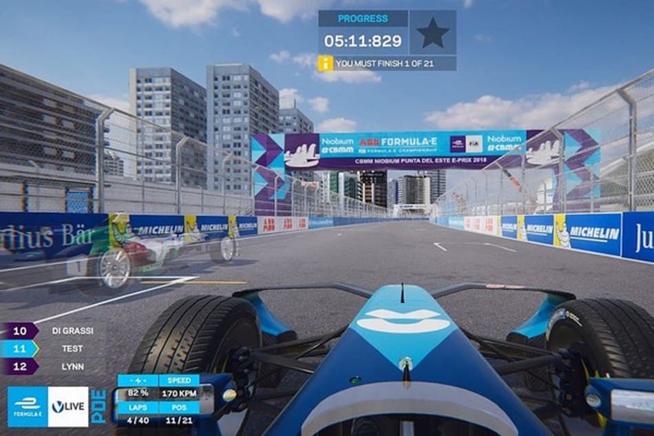 Jogo da Fórmula E vai permitir que fãs participem das corridas em tempo real