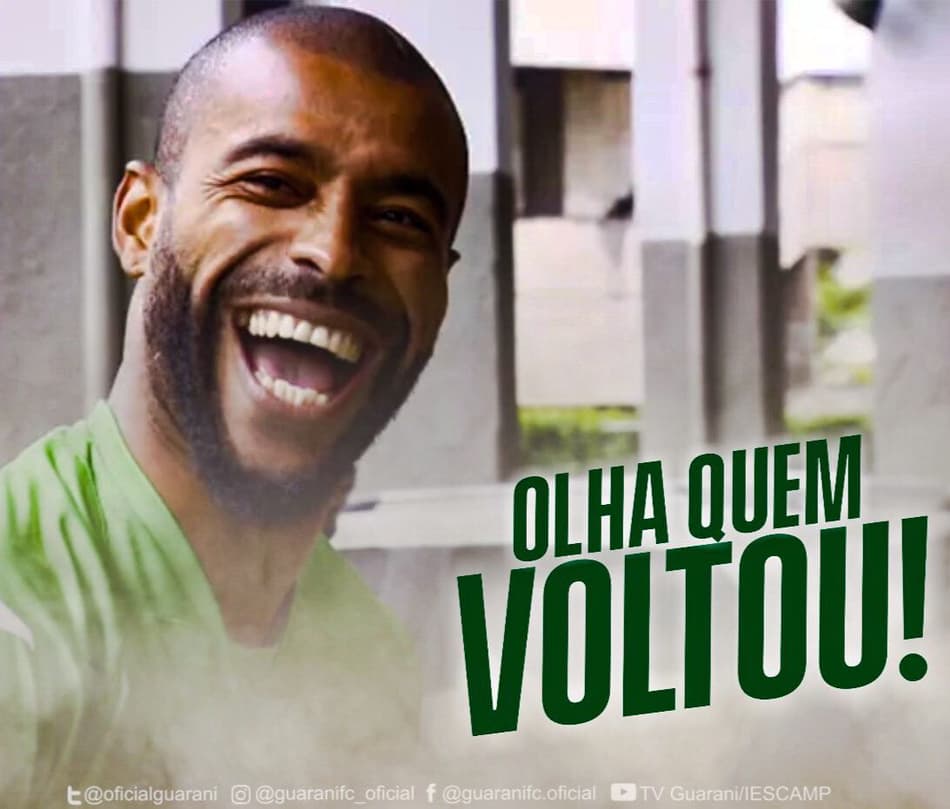 Guarani oficializa retorno de zagueiro Ferreira para sequência do Brasileiro