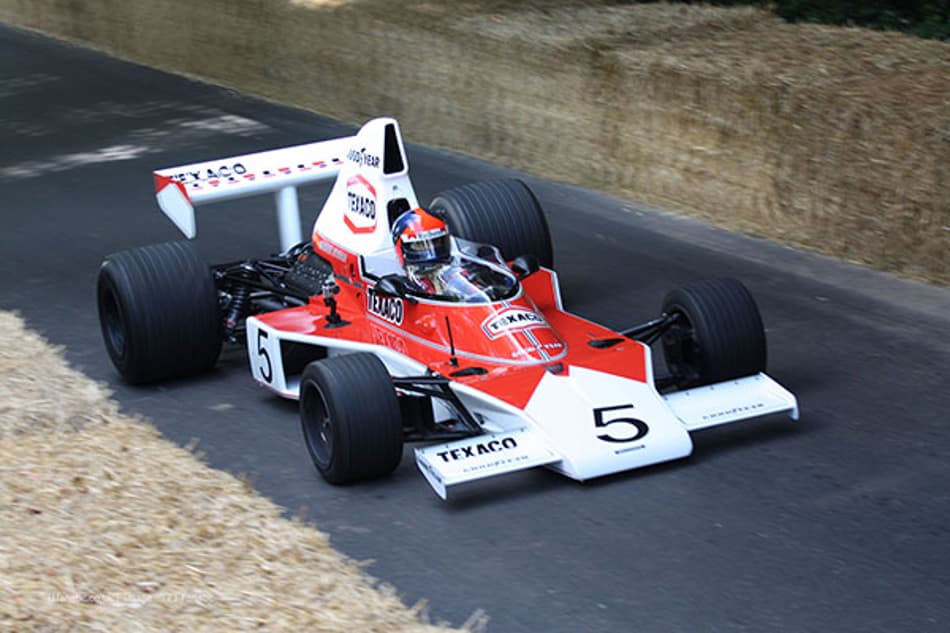 Norris vai guiar McLaren M23 em Goodwood; carro do bicampeonato de Fittipaldi