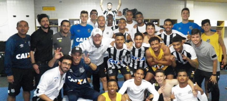 Santos estreia no Brasileiro sub-20 com vitória sobre o Flamengo, no Rio