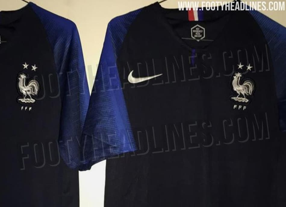 Duas estrelas? Rádio afirma que já existem camisas da França produzidas assim