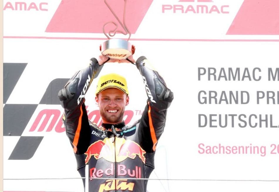 Brad Binder conquista sua primeira vitória na Moto2 no Grande Prêmio da Alemanha