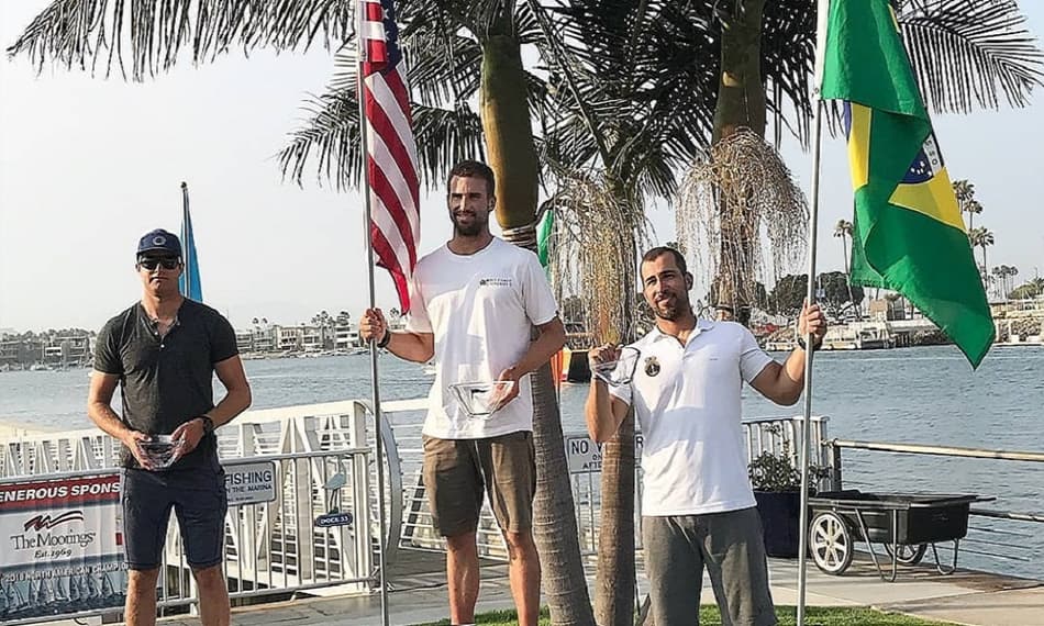 Vela: Bruno Fontes conquista bronze e classifica Brasil para Pan-2019