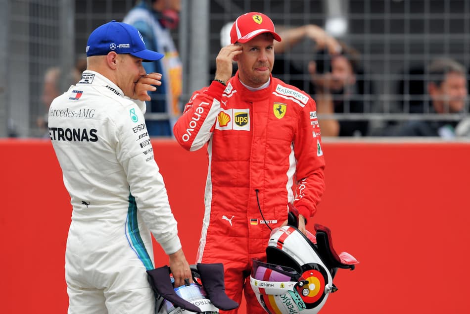 Valtteri Bottas admite Ferrari mais rápida para o GP da Alemanha
