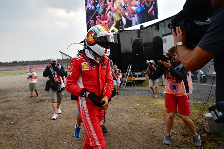 Vettel escorrega da vitória na Alemanha: “Pequeno erro, grande decepção”