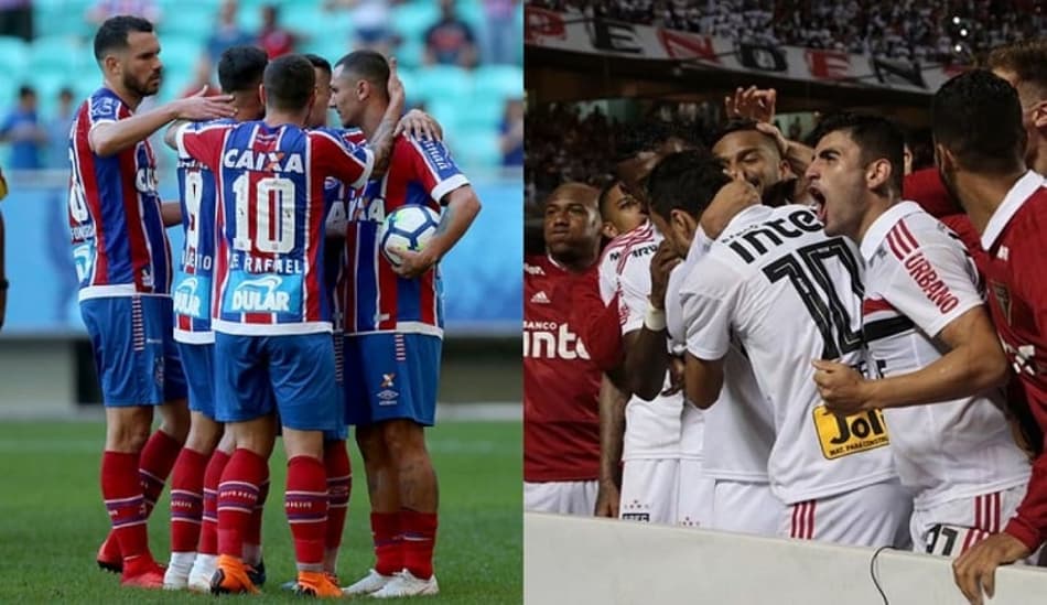 Super-Raio X: Bahia e São Paulo atropelam e dominam a Seleção da 14ª Rodada do Brasileirão