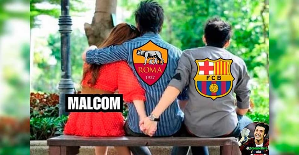 Chapéu do Barcelona por Malcom inspira memes nas redes