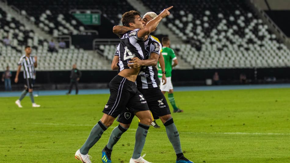 Botafogo vence a Chapecoense, sobe na tabela e afasta a crise