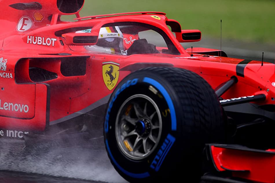 Sebastian Vettel: “Espero que a pista esteja seca amanhã”