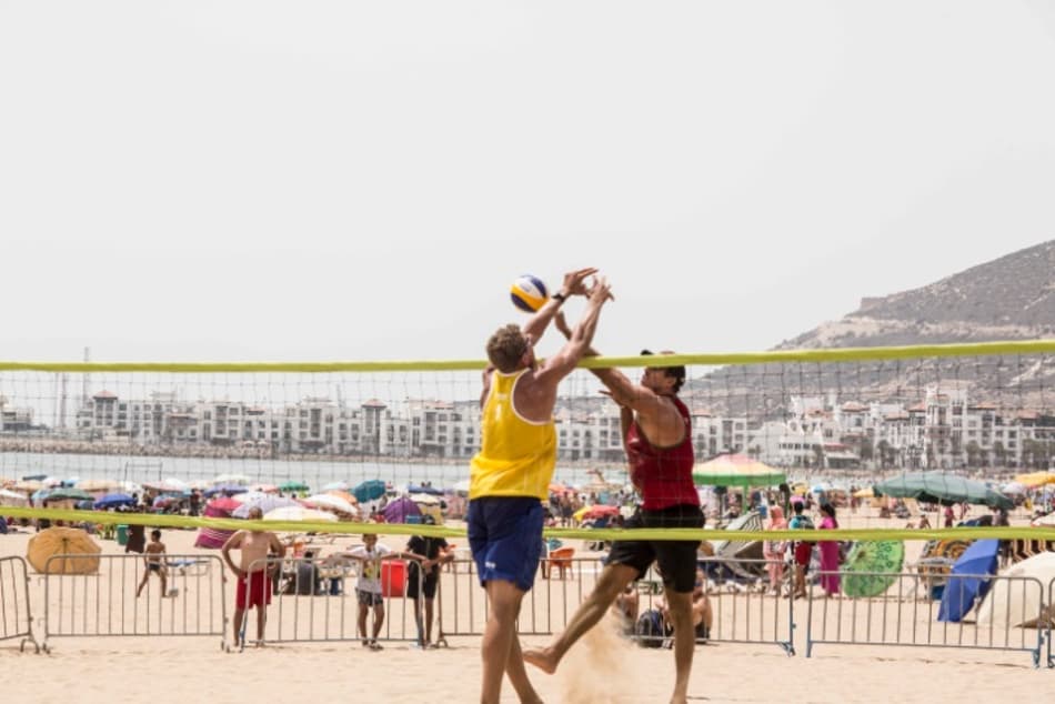Oscar e Luciano caem nas oitavas da etapa de Agadir, no Marrocos