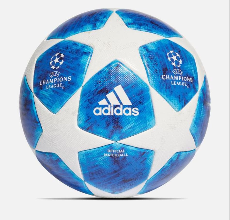 Com ‘inversão de cores’, bola da Liga dos Campeões da Europa 18/19 é lançada