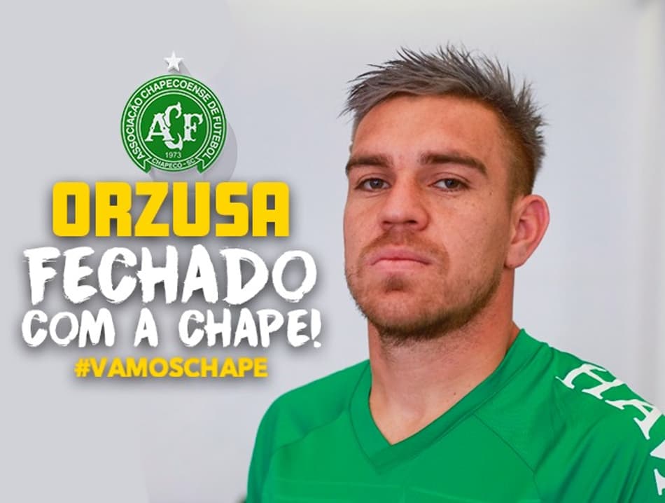 Chapecoense anuncia a contratação por empréstimo de volante