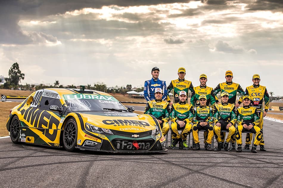 Corrida do Milhão marca recorde da Stock Car: Sete pilotos pela primeira vez em um time na Cimed Racing