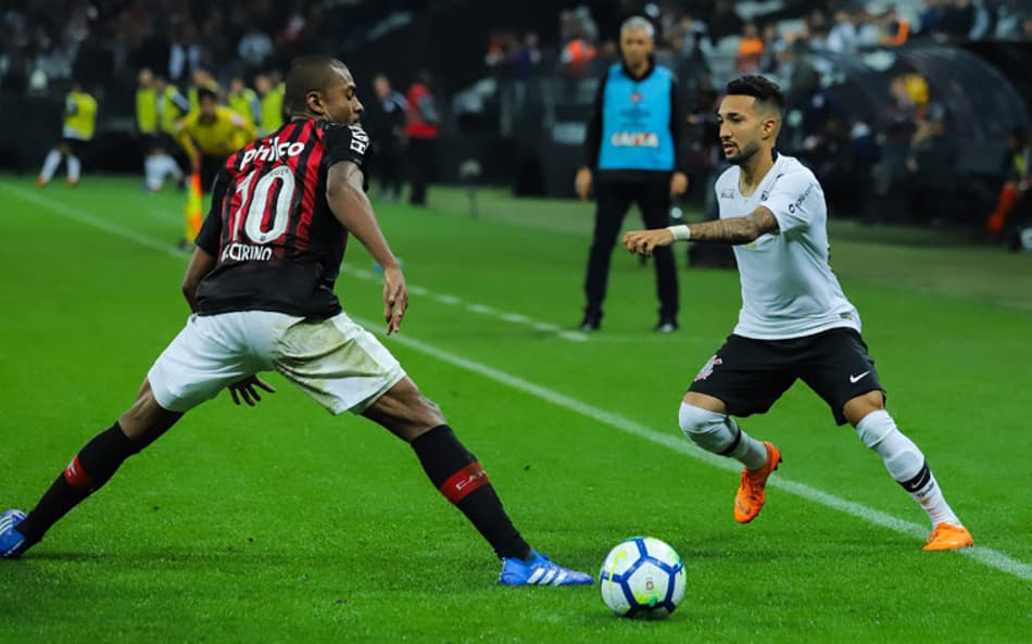 Números da Bola: Estatísticas de Corinthians 0x0 Atlético-PR