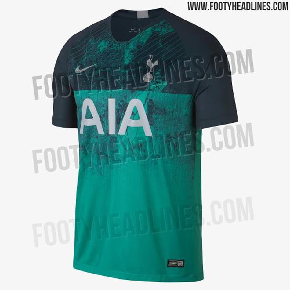 Novo uniforme 3 do Tottenham tem imagens vazadas na internet; confira fotos