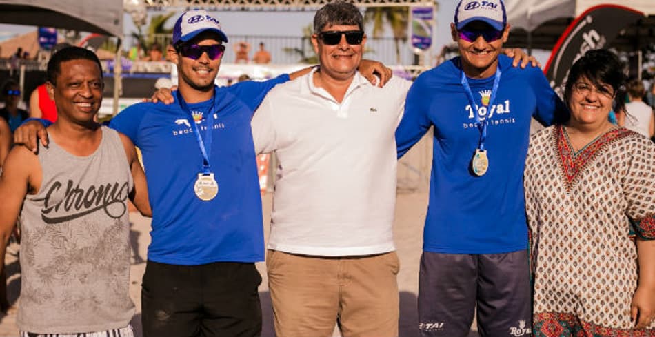 Brasil, Argentina e Chile campeões no Pan-Americano de Beach Tennis em Cabrália