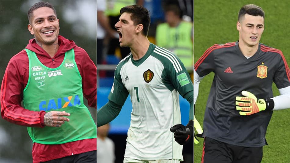 Guerrero, Courtois, Kepa… Veja o que rolou no vaivém desta quarta