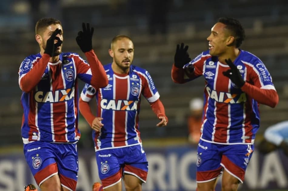 Seguro, Bahia garante empate no Uruguai e avança na Sul-Americana
