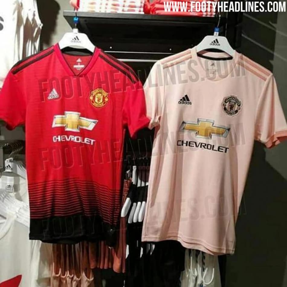 Site revela imagens da nova camisa 2 do Manchester United, que leva a cor rosa