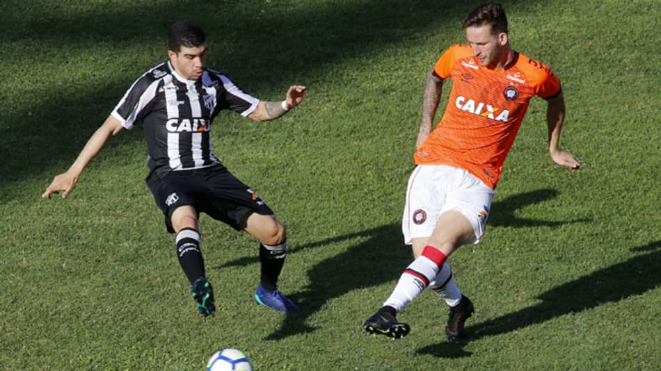 Ceará e Atlético-PR empatam e continuam na zona de rebaixamento