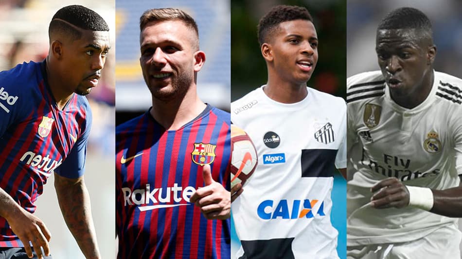 Novos brasileiros: quem são os jovens que podem brilhar por Barça e Real