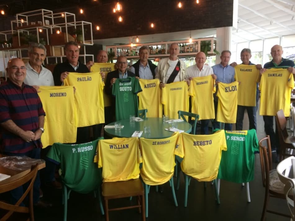 Encontro entre ex-atletas que reuniu craques da modalidade no Rio