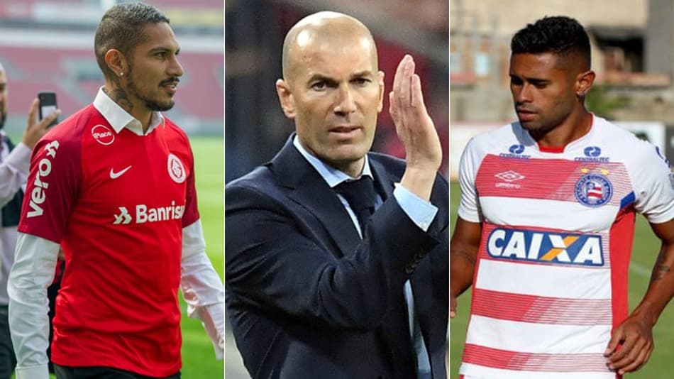 Guerrero, Zidane, Kayke… Veja o que rolou no vaivém desta quarta