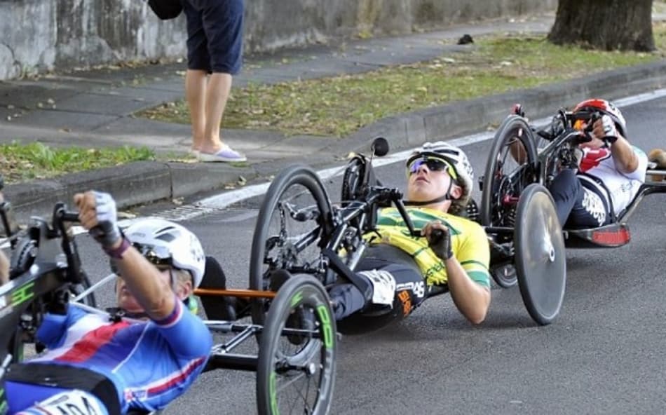Jady Malavazzi leva a prata no contrarrelógio do Mundial de Paraciclismo