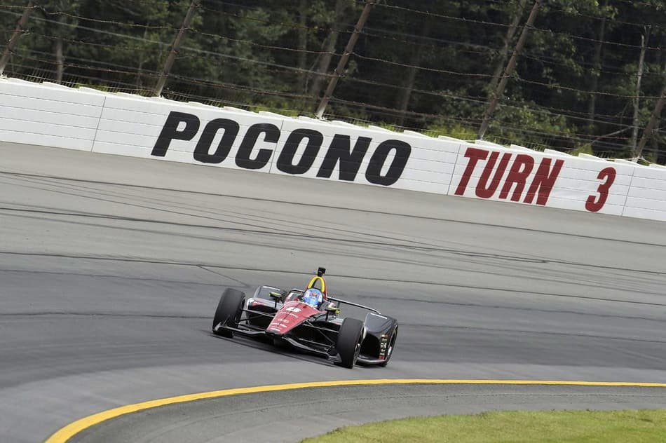 INDY: Wickens está consciente após acidente em Pocono; Fittipaldi passa bem