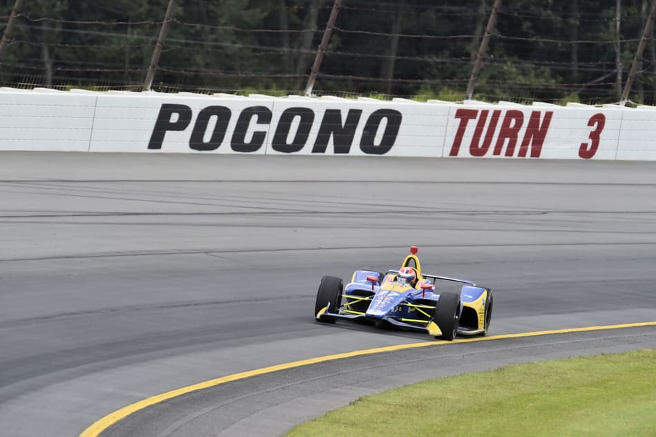 Marcada por acidente de Wickens, Rossi vence a terceira do ano em Pocono; Leist foi o 11º