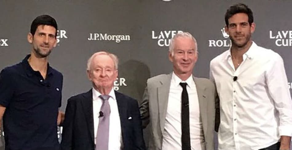 Federer e Djokovic estrelam times definidos da Laver Cup