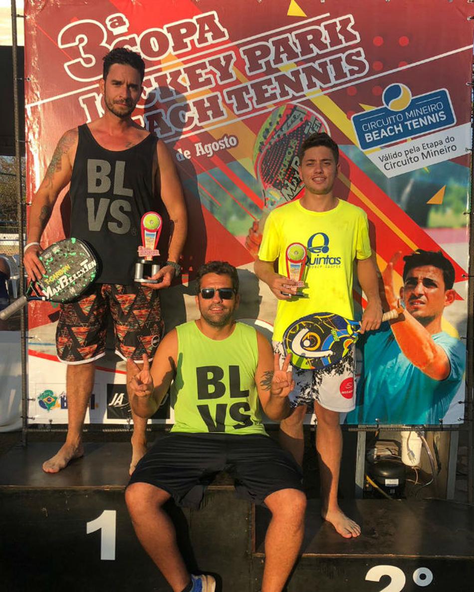 Definidos os campeões da etapa de Uberaba (MG) do Circuito Mineiro de Beach Tennis