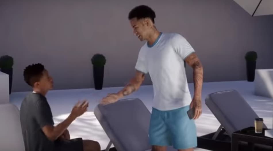 Hunter vira ‘parça’ de Neymar em novo trailer de Fifa 19