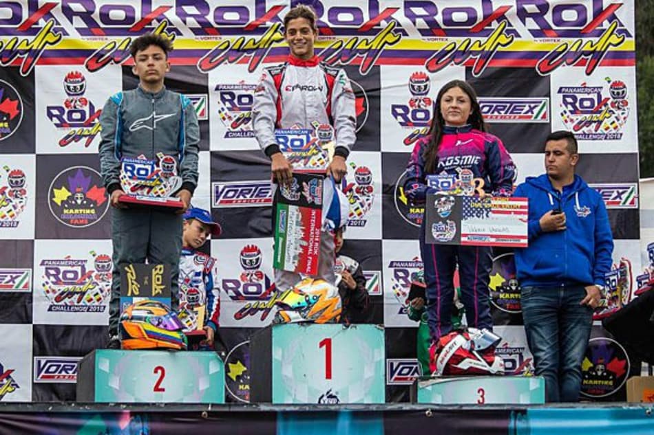 Matheus Morgatto conquista o Panamericano de Kart
