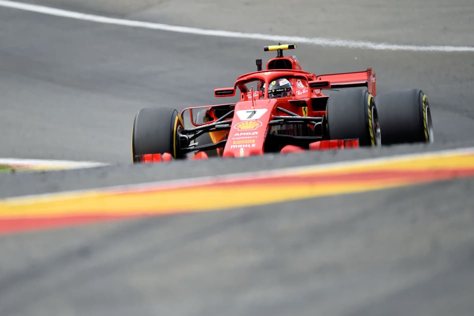 GP da Bélgica: Raikkonen lidera segundo treino em dia de domínio da Ferrari