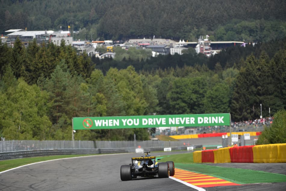 GALERIA: Imagens desta sexta-feira da Fórmula 1 em Spa-Francorchamps