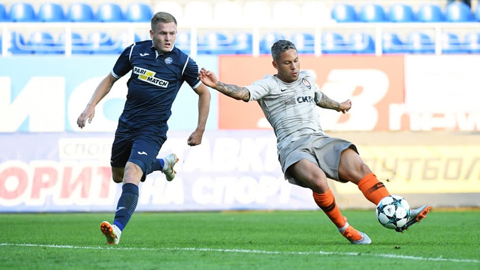 Marlos marca 50º gol pelo Shakhtar em vitória no Campeonato Ucraniano