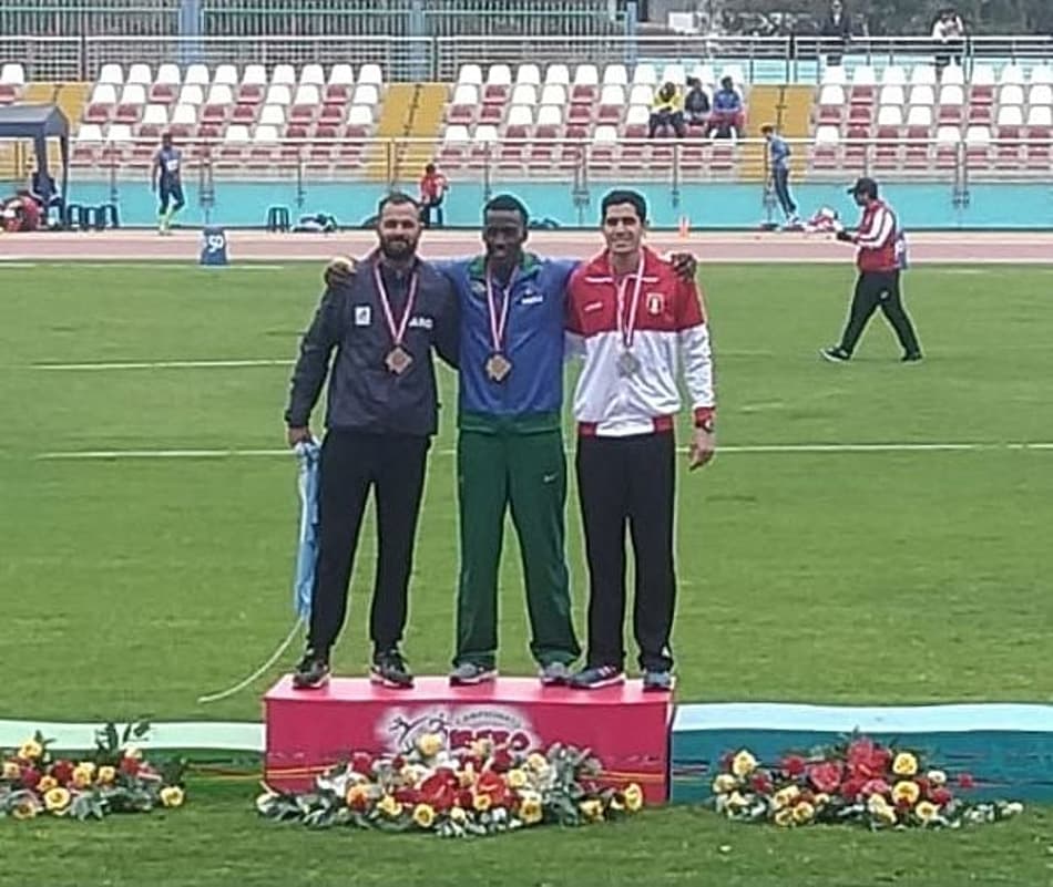 Gabriel Constantino no pódio