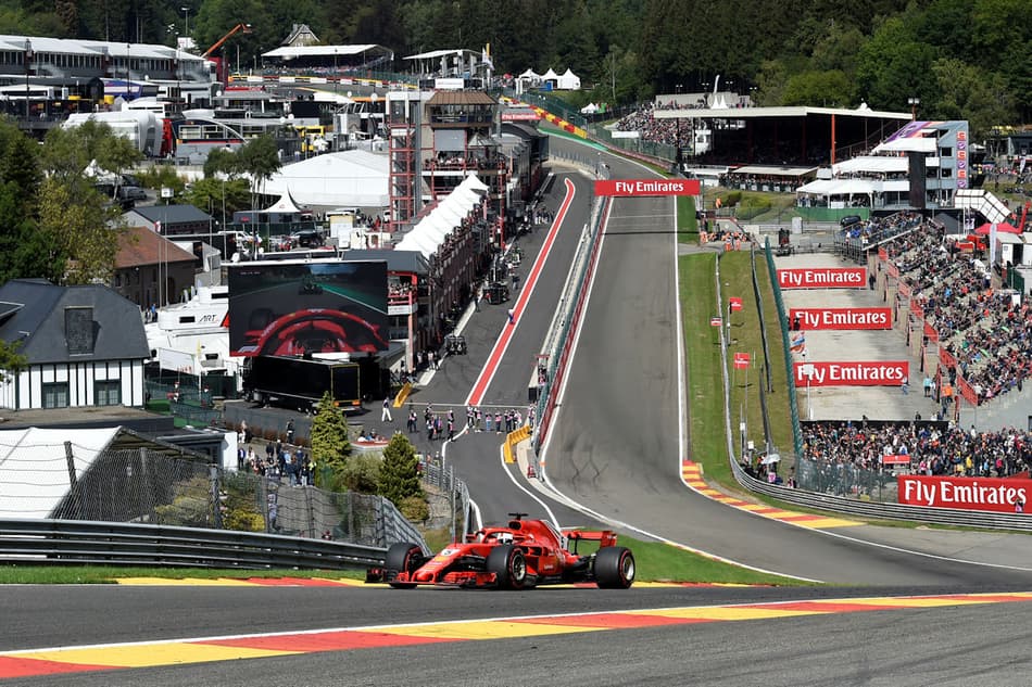 GALERIA: Imagens deste sábado da F1 em Spa-Francorchamps