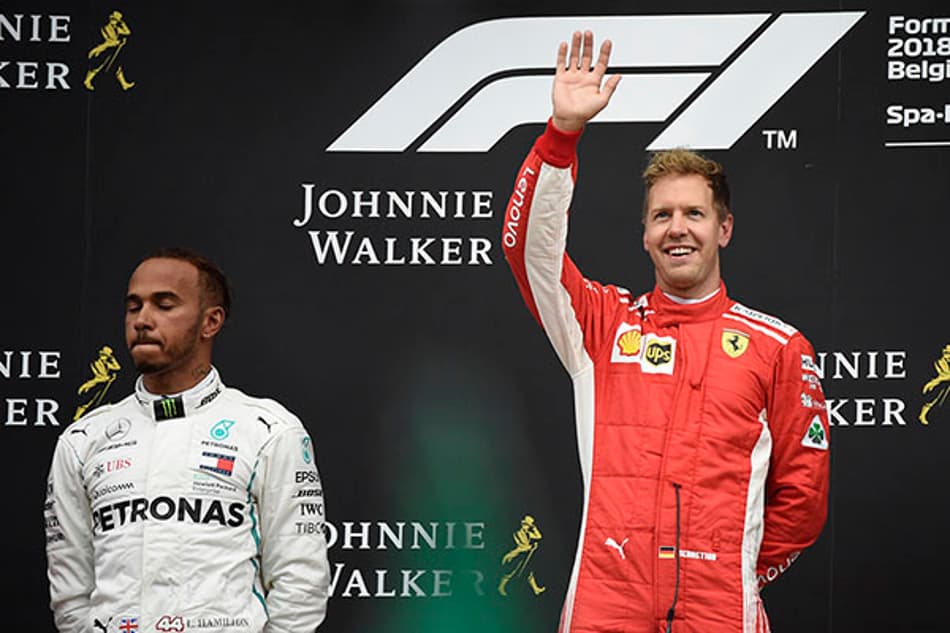 F1: Vettel desbanca pole position de Hamilton e vence GP da Bélgica