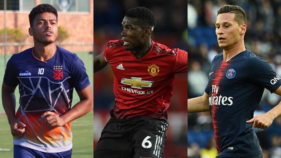 Evander, Pogba, Draxler… Veja o que rolou no vaivém desta segunda