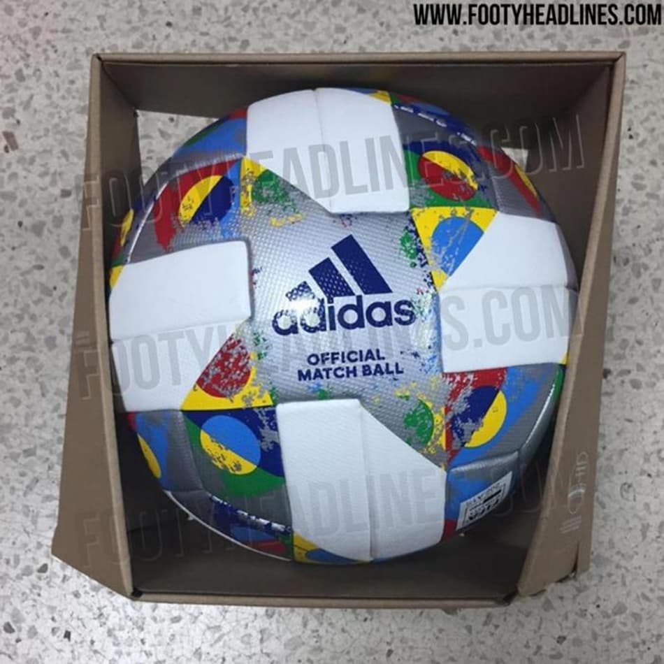 Bola da Liga das Nações da Uefa é revelada; confira imagens da novidade